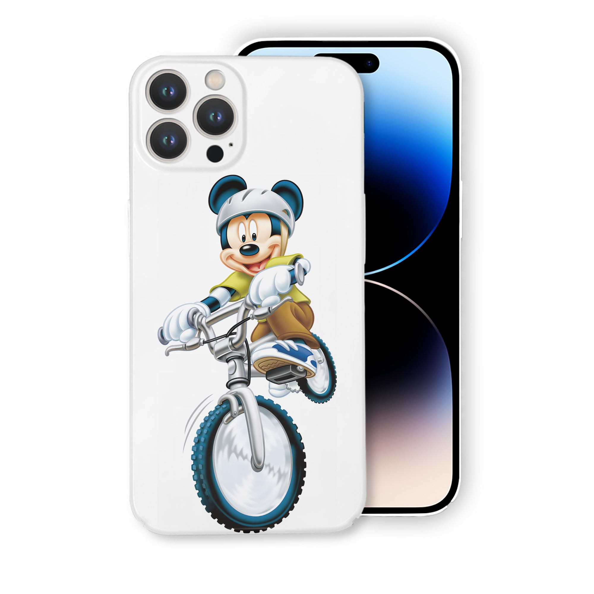 （画像用） ミッキーマウス Mickey Mouse 【iPhone 14シリーズ対応】ハードケース